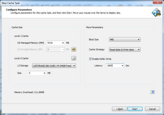 Cache Configuration