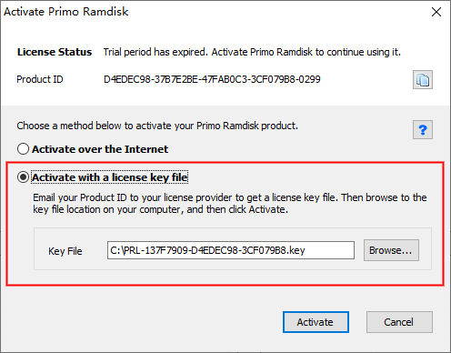 dataram ramdisk license keygen