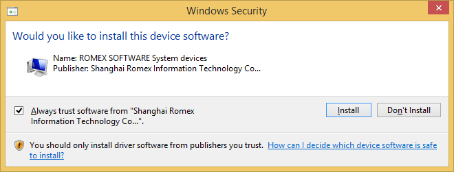 Romex software driver download for windows 10 32-bit