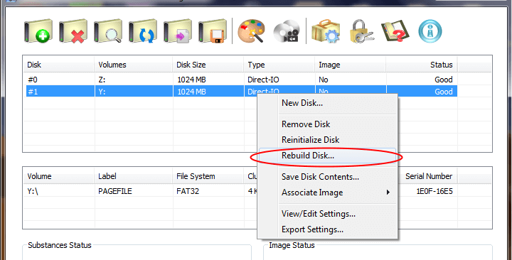 Primo Ramdisk Rebuild Virtual Disk